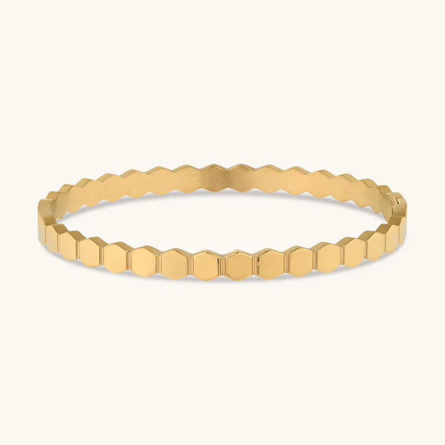 Honey Comb Bangle