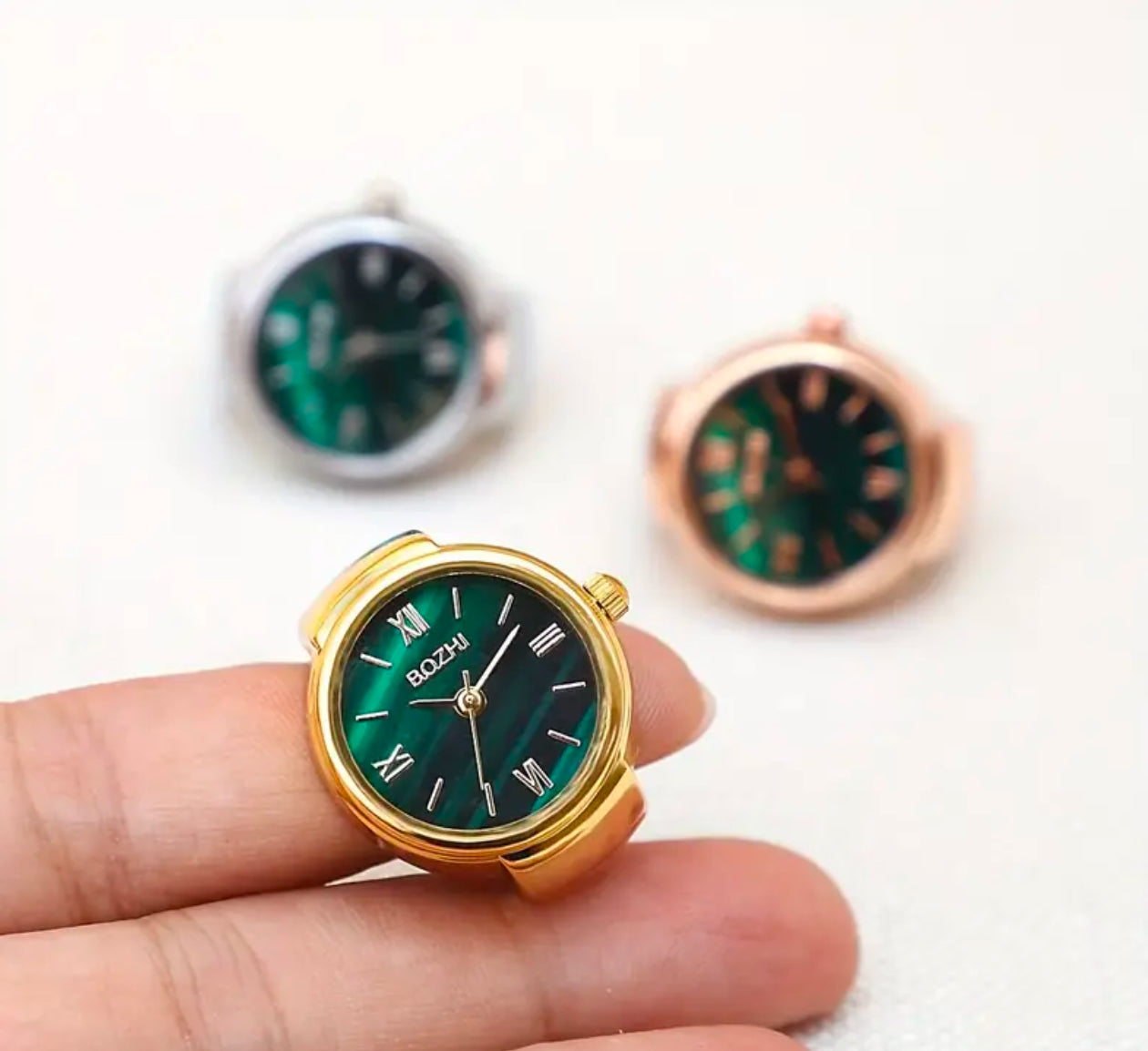 BOZHI Watch Adjustable Ring