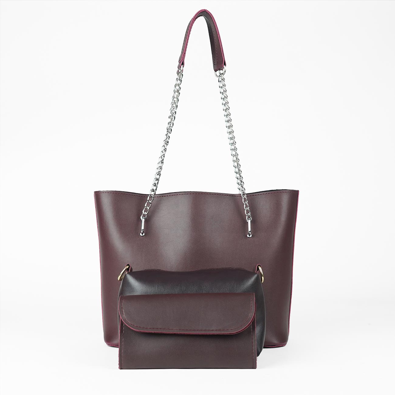 ARIIH Set Of 3 Bags (Maroon)